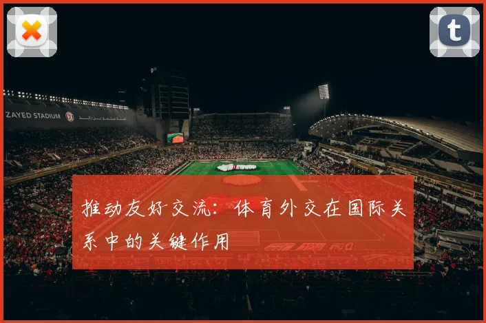 推动友好交流：体育外交在国际关系中的关键作用